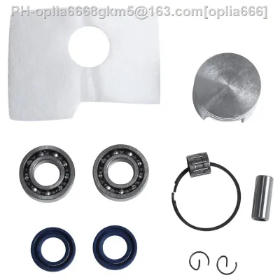 Motor Piston Crankshaft Oil Seal Bearing Air Filter Kit For Stihl Ms180 Ms 180 018 Chainsaw Spare Parts 38Mm