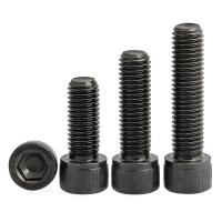 M3 M4 M5 M6 M8 Carbon Steel Grade 12.9 Steel DIN912 Hexagon Hex Socket Head Cap Allen Bolt Screw Nails Screws  Fasteners