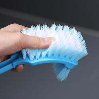 Toilet Brush Hanging Portable Dense Bristles Curved Toilet Cleaning Brush Cleaning Brush for Bathroom