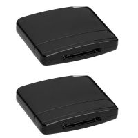 2X Bluetooth A2DP Music Audio 30 Pin Receiver Adapter for IPod iPhone iPad Speaker Dock Black