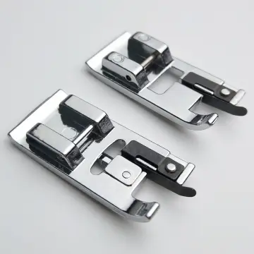 1PCS Silver Rolled Hem Foot For Brother Janome Singer Toyota Bernet Sewing  Machine Sewing Tools & Accessory