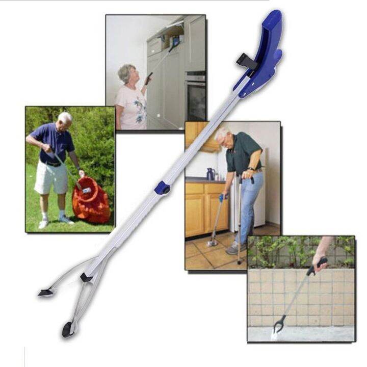 ROOMH Telescopic Foldable Reacher Grabber Tool Foldable Long Arm ...