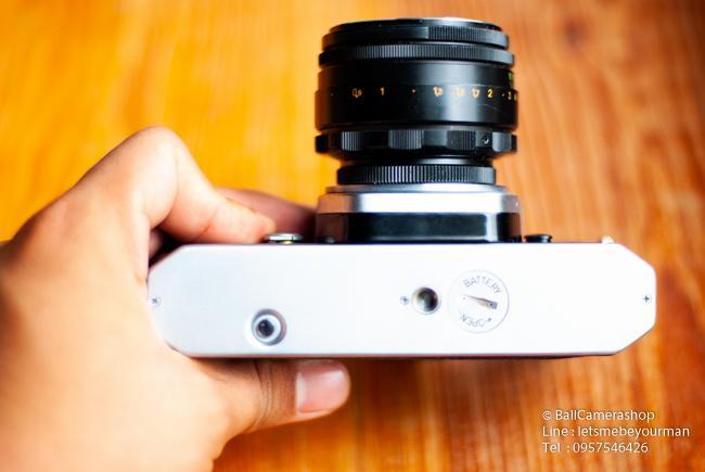 ขายกล้องฟิล์ม-pentax-spotmatic-f-กล้องตัว-classic-จาก-pentax-serial-4615041-พร้อมเลนส์เทพจาก-russia-helios-44-2-เจ้าเเห่ง-โบเก้หมุน