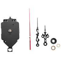 Black Quartz Clock Pendulum Movement Mechanism Motor &amp; Fittings DIY Drive Unit