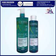 Sữa rửa mặt aderma gel moussant da dầu nhờn mụn nhạy cảm 100ml 200ml 400ml