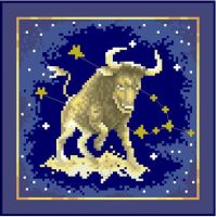 Embroidery Package Luxurious Cross Stitch Kits Taurus