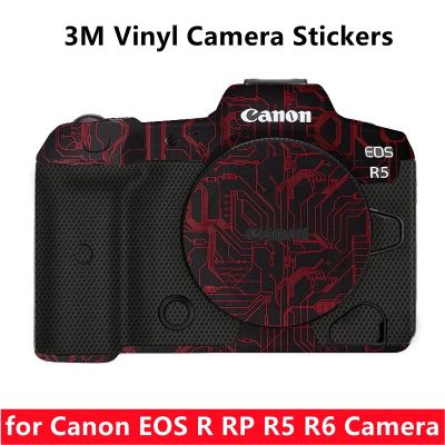 EOSR RP สติ๊กเกอร์ติดบนตัวเครื่องสติกเกอร์กล้อง R6สำหรับ Canon EOS R R5 R6กล้องหุ้มฟิล์มป้องกันแบบพรีเมียม