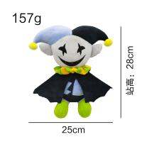 ตุ๊กตาตุ๊กตาพูดได้ Jevil ใหม่อนิเมชั่นฟิลเลอร์พวงกุญแจโลหะตุ๊กตาที่มีคุณภาพสูงของขวัญคริสต์มาสวันเกิดเด็ก