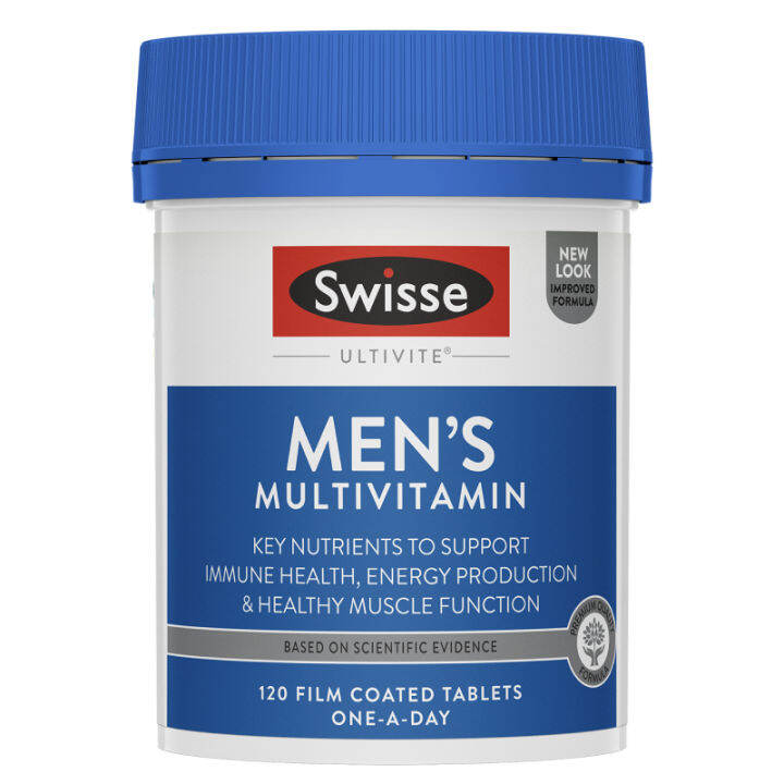 [SG] Swisse Men's Multivitamin, 60 / 120 Tablets (Immune, Muscle and ...