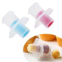 【hot】 Hole Digger Corer Cored Remove Device Cup Cakes Baking Dessert Pastry Decoration ！