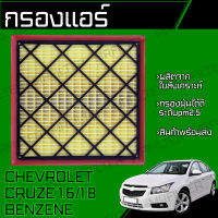 กรองอากาศ เชฟโรเลท ครูซ/ Chevrolet Cruze คูซ ครูด คู้ด