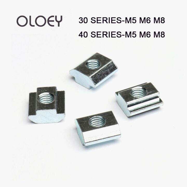 (Letitia)T Block Sliding Nut M5 M6 M8 European Standard Plate Coated