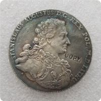 【CC】☍❀  Poland THALER 1766 S.A.P. - STANISLAUS AUGUSTUS COPY commemorative coins-replica coins medal collectibles