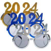 【YD】 3 Pcs 2024 Glasses Dancing Use Eyewear Eyeglasses Props Suppliess Performance Plastic New Year Supply