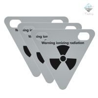 Ready in stock ?3 Pack Cycling Reflective Sign Bicycle Warning Triangle Reflector Night Magnetic Stickers for Running Riding Outdoor Sports