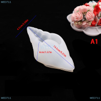 WED711 แม่พิมพ์ถาดทรงหอยสังข์ซิลิโคนแบบสร้างสรรค์แม่พิมพ์หล่อเรซินอีพ็อกซี่หอยทากทะเลสุดสร้างสรรค์สำหรับทำเครื่องประดับถาดเก็บของตกแต่งบ้าน