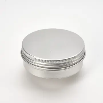 50Pcs 30g Aluminum Jars 1oz Silver Aluminum Cream Jars 30ml Aluminum Tin  Container 30ml Aluminum Tin