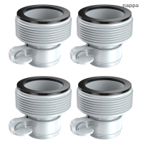 ✨[nappa] สำหรับ INTEX 29061E Type B INTEX Pool CLAMP บนฟิตติ้งตัวแปลงท่อ INTEX อะแดปเตอร์สระว่ายน้ำ1.25in ไปยังชิ้นส่วนปั๊ม1.5in