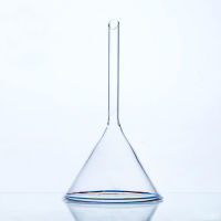 1ชิ้นแพ็ค75มิลลิเมตร Lab แก้วช่องทางข้น Borosilicate แก้วสามเหลี่ยมช่องทางอุปกรณ์ห้องปฏิบัติการ