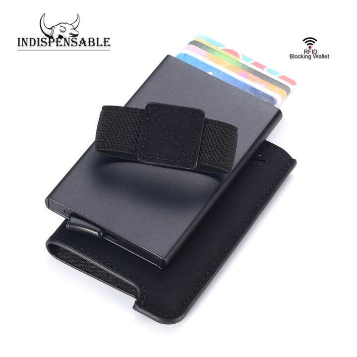 layor-wallet-ที่ใส่บัตร-rfid-ที่ขาดไม่ได้กระเป๋าสตางค์เงิน-slim-mini-item-men-smart-wallet-vintage-business-edc-cardholder-for-bank-cards