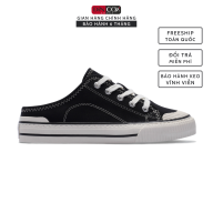 Giày thể thao Nam Nữ chính hãng DINCOX Shoes - E10 Black , Chất Vải Canvas nhập khẩu mềm êm, ôm chân, thoáng khí, lớp lót kết hợp công nghệ siêu êm giữa latex và memory foam, đế cao su lưu hóa mềm, mẫu hottrend 2022 thumbnail