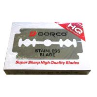 ▶️Dorco Stainless Blade ใบมีดโกน ตราดรอโก้ ใบมีด 2คม ผลิตจากสแตนเลส อย่างดี 1แถวบรรจุ 100ใบ 4.8 [ โปรโมชั่นสุดคุ้ม ]