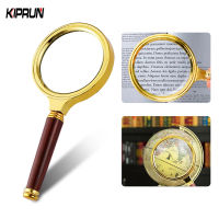 KIPRUN 10X Handheld Magnifier High Clarity Reading Magnifying Glass for Book Newspaper Maps fine Print  Soldering Repair  Inspection