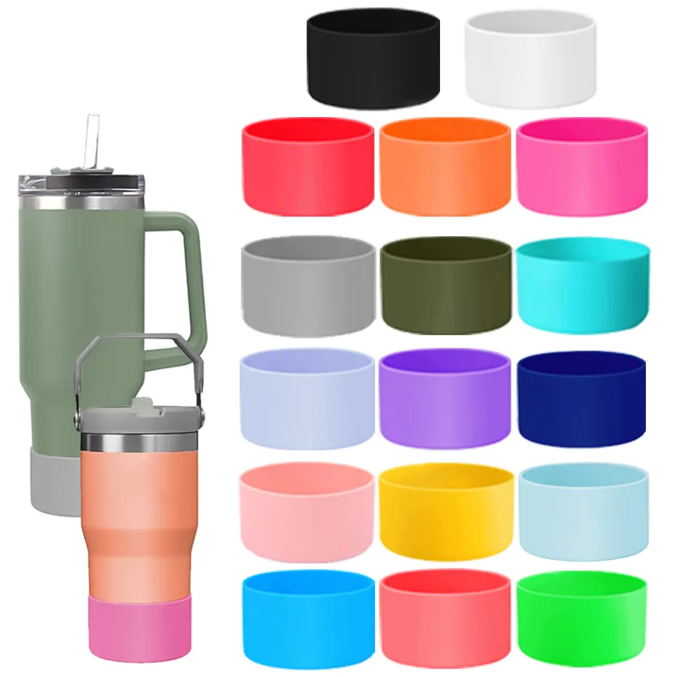 1Pcs Silicone Boot for Quencher 40 oz 30 oz Tumbler with Handle