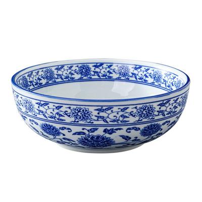 Chinese Style Ceramic Bowls Blue and White Porcelain Bowl for Home Use