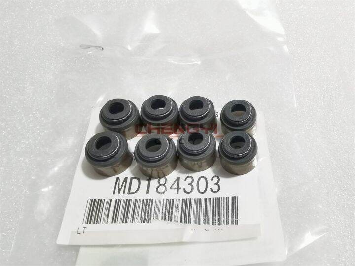 8PCS Inlet&Exhaust Valve Stem Seal For Mitsubishi Pajero Montero V31W