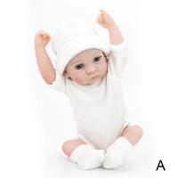 28cm Dolls New Babe Toys Reborn Doll Kids Cute Toy For Girl Gift Baby Accompany Toys Silicone Vinyl Gift