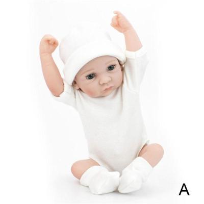 28cm Dolls New Babe Toys Reborn Doll Kids Cute Toy For Girl Gift Baby Accompany Toys Silicone Vinyl Gift
