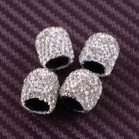 4Pcs Rhinestones Sparkling Bling ยางวาล์ว Stem Caps Universal พลาสติกสำหรับรถ SUV จักรยานรถบรรทุกยานยนต์ Silver