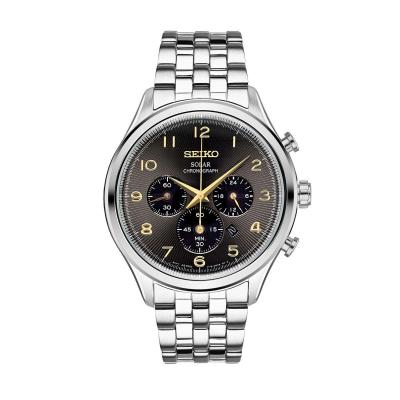 JamesMobile นาฬิกาข้อมือผู้ชาย ยี่ห้อ Seiko  Core Solar Chronograph รุ่น SSC563 นาฬิกากันน้ำ100เมตร นาฬิกาสายสแตนเลส