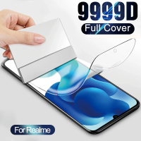 ไฮโดรเจลฟิล์มป้องกันเต็มพื้นที่สำหรับ OPPO Realme C55 C30s C30 C33 C35 C25y C21y C11 C25 C25s C21 C20 C15 C12 C11ฟิล์มปกป้องหน้าจอ2021