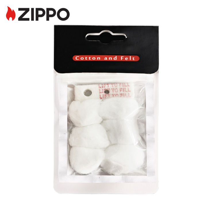 zippo-genuine-cotton-amp-felt-1-pack-zippo-cotton-amp-felt-replacement-kit-122110-ชุดเรยอน-amp-สักหลาด-ไฟแช็กไม่มีเชื้อเพลิงภายใน