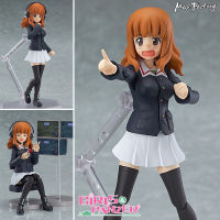 Figma ฟิกม่า งานแท้ 100% Figure Action Max Factory จากการ์ตูนเรื่อง Girls und Panzer สาวปิ๊งซิ่งแทงค์ สาวน้อยน่ารัก กับรถถังทหารศึก Saori Takebe ซาโอริ ทาเคเบะ ชุดนักเรียน Ver Original from Japan แอ็คชั่น ฟิกเกอร์ อนิเมะ ของขวัญ สามารถขยับได้ โมเดล