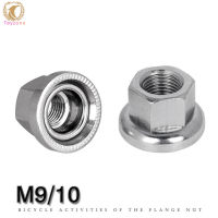 【Ready Stock】Bicycle Accessories 9mm Hub Nut Rear Axle Nut Flange Front Wheel 10mm Rear Wheel Screw Anti-skid Front Axle Nut