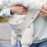 Địu trẻ em đa năng sơ sinh bọc khăn quấn có vòng Gấu di động ôm trước bé