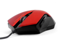 NUBWO Mouse Gaming เมาส์สำหรับคอเกมเมอร์ SILENT NM-19 - แดง