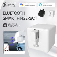S-Way Tuya บลูทูธสมาร์ท Fingerbot สวิทช์สวิทช์ Bot ปุ่ม Pusher การควบคุมระยะไกลสมาร์ทโฮมเสียงควบคุมสำหรับ Alexa Google Assistant
