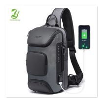 YILIONGDAQI Men 3D Sling Bags Waterproof Crossbody Bags with USB Port