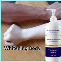 【XHY】niacinamide whitening body lotion hydrating body bleaching pemutih ketiak moisturizing brightening smooth skin cream permanent whole body whitening sakura fragrance美白烟酰胺身体乳300ml