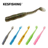 【LZ】⊙▩✷  KESFISHING-Shiner Artificial Soft Silicone Iscas Shad Rock Pike Iscas De Pesca Iscas De Pesca Peixe Cheiro Com Sais 2