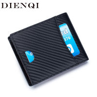 Carbon Fiber Rfid Men Wallets Money Bag Slim Thin Card Man Wallet Luxury Male Small Short Purse Vallet Billfold Wallet for Men