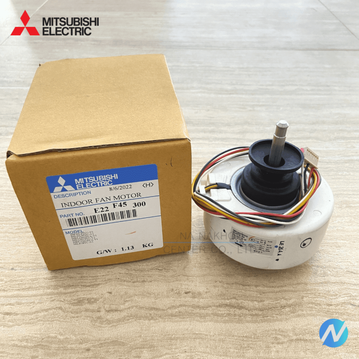 มอเตอร์แฟนคอยล์-มอเตอร์คอยล์เย็น-อะไหล่แท้-mitsubishi-รุ่น-e22-f45-300