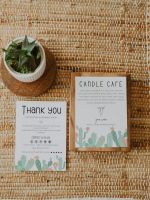 Small Business Care Card Template Simple Care Card Package Insert Modern Business Care Instructions Candle Care Safety Card