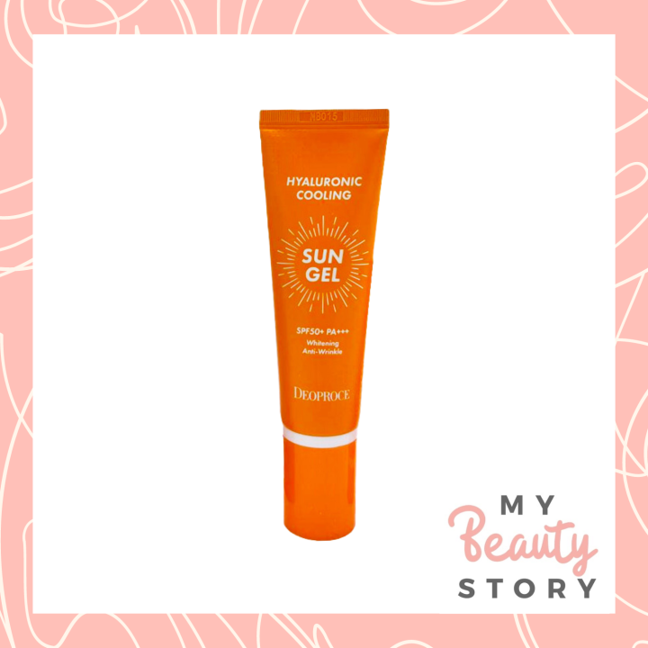 Deoproce Hyaluronic Cooling Sun Gel Spf 50 PA+++ 50g / 20g | Lazada PH