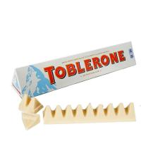 ทอปเบอโรน รสไวท์ช็อกโกแลต 1 แท่ง Toblerone white chocolate