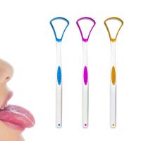 Plastic Tongue Cleaner Scraper Tounge Dental Care Hygiene 17.5*3.5CM Oral Mouth G6K0